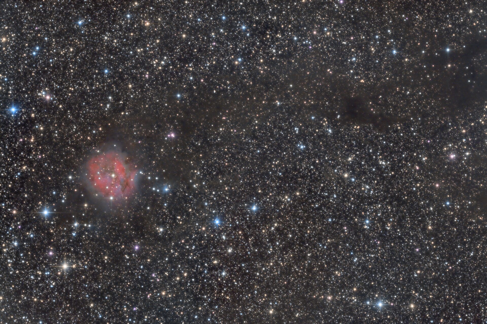 Cocoon maglica IC5146 i Wide field Sadr – Petrova Gora