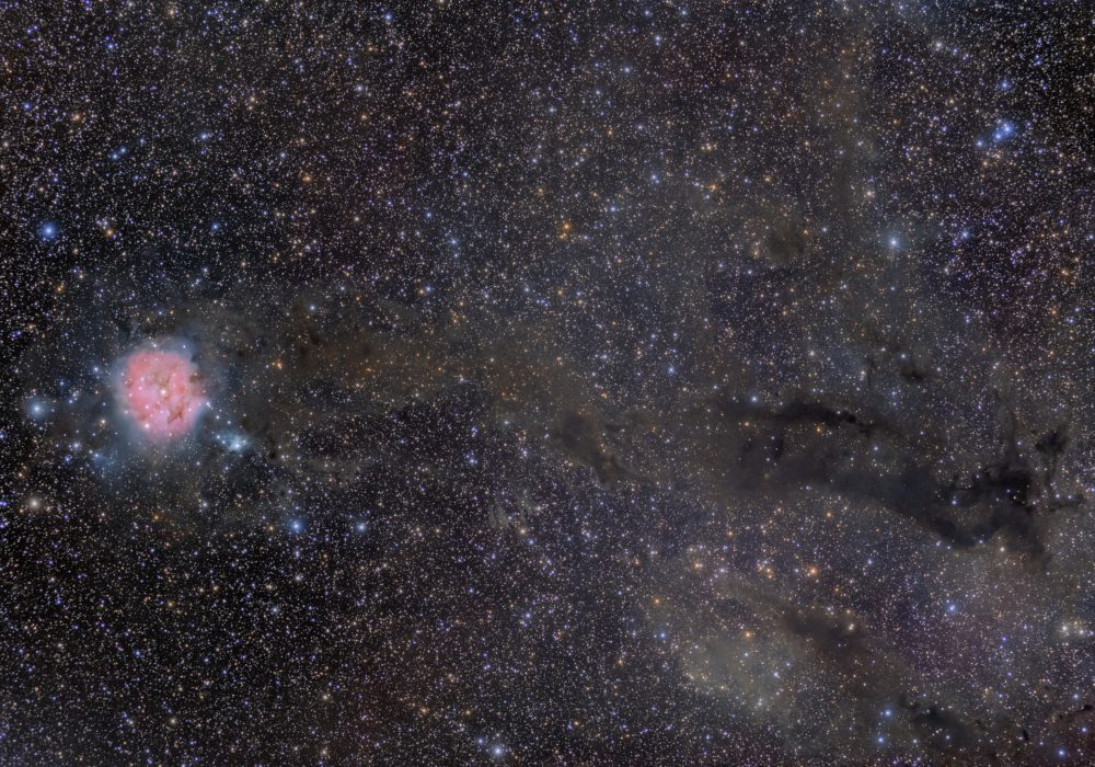 Cocoon nebula i Sadr widefield