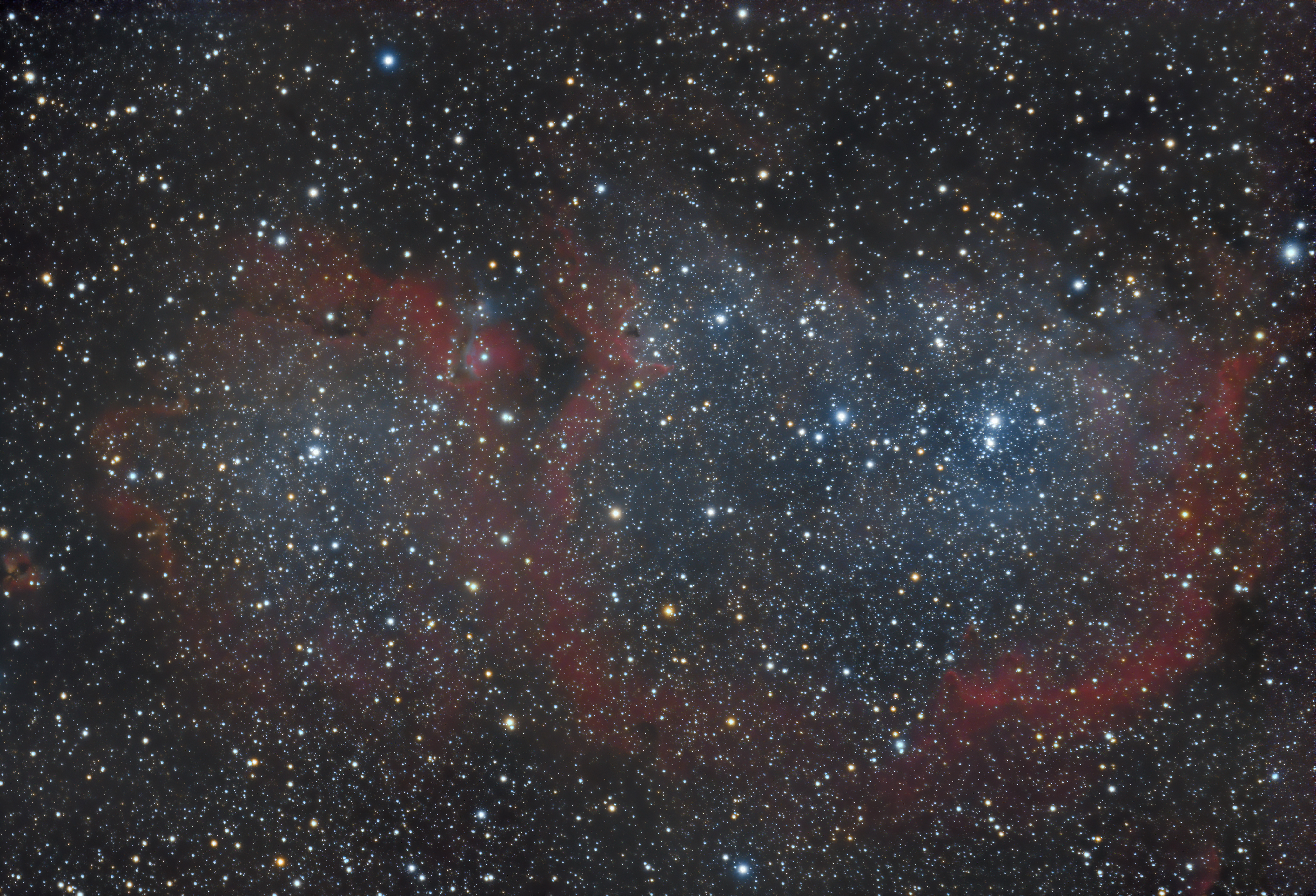 Soul nebula & cassiopeia wide field