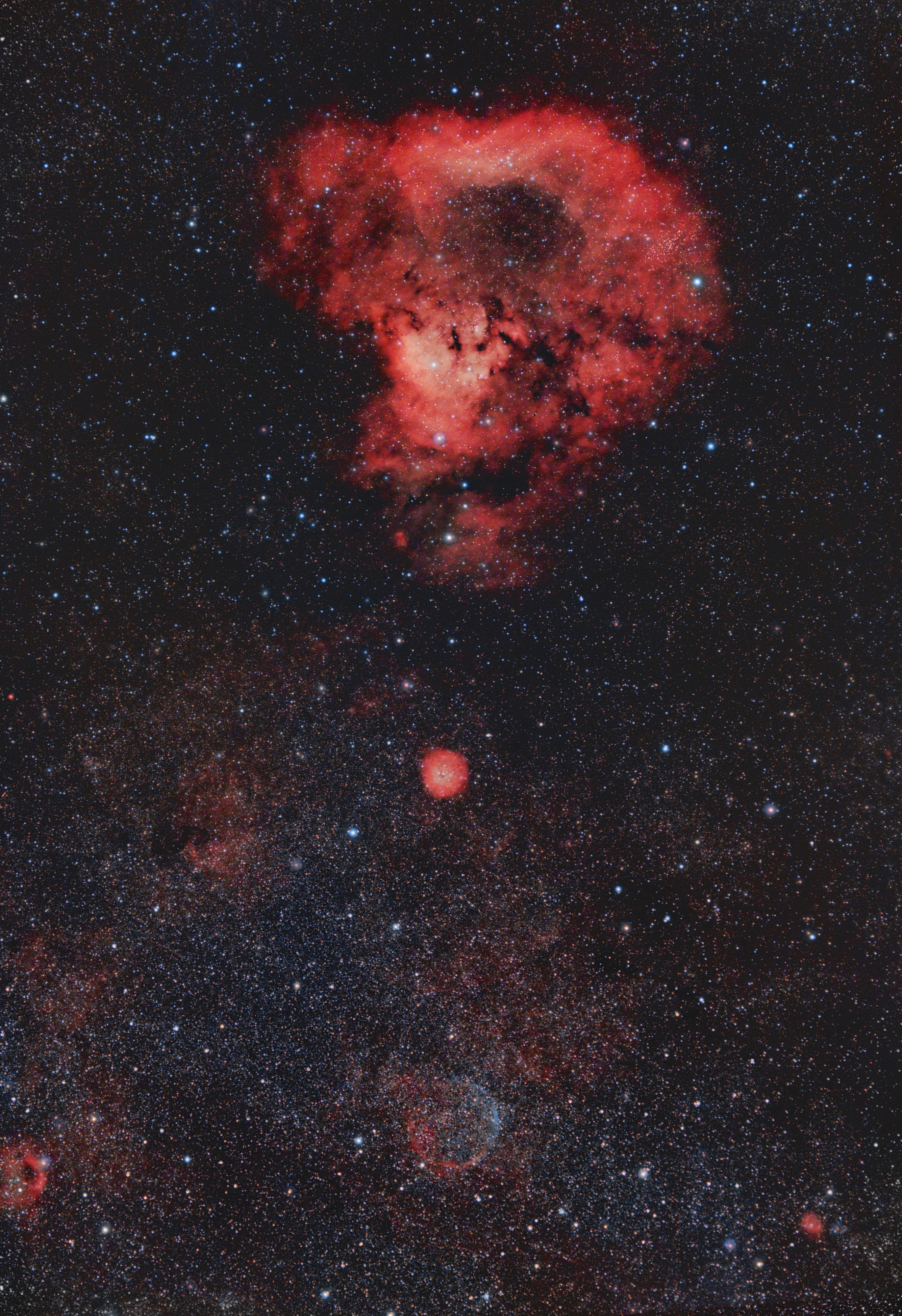 NGC 7822 wide field