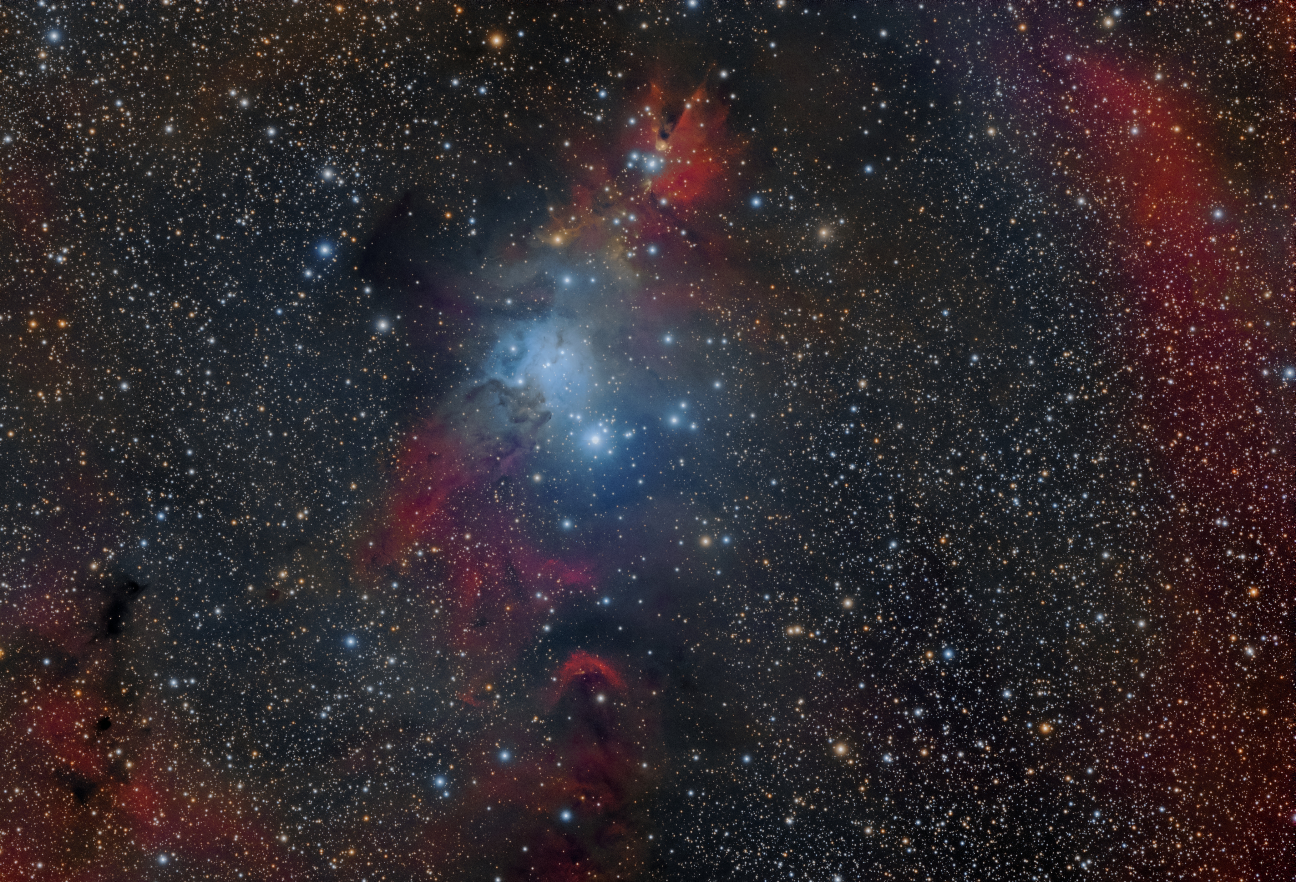 NGC2264 – Christimas tree nebula