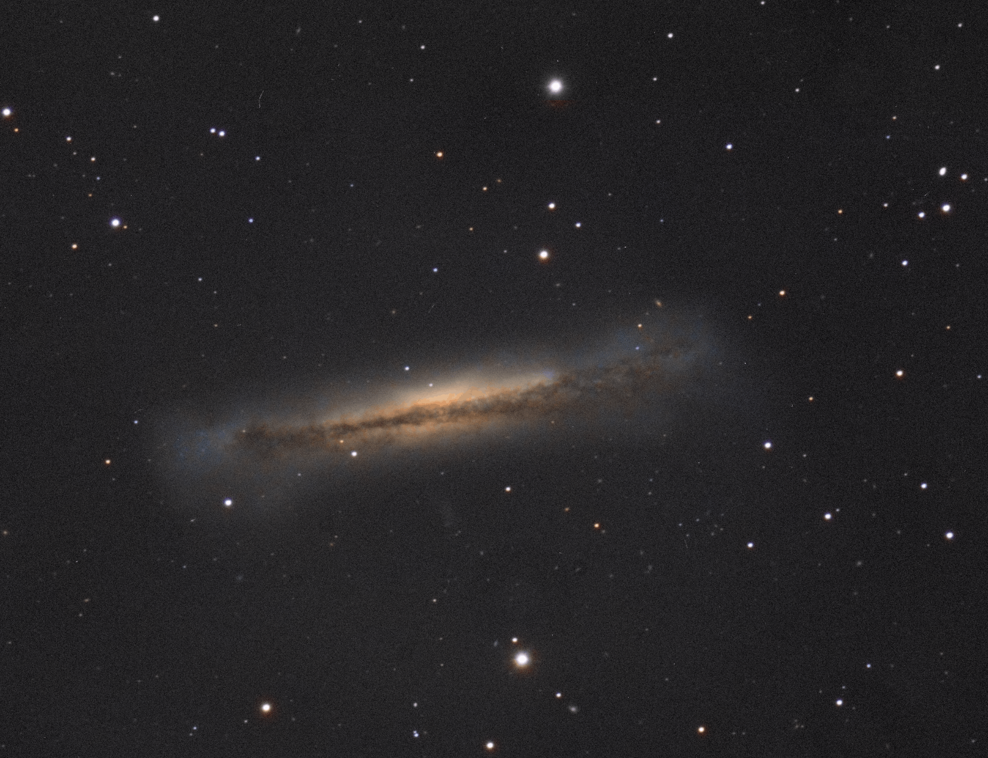 Asteroidi i Hamburger galaksija NGC3628