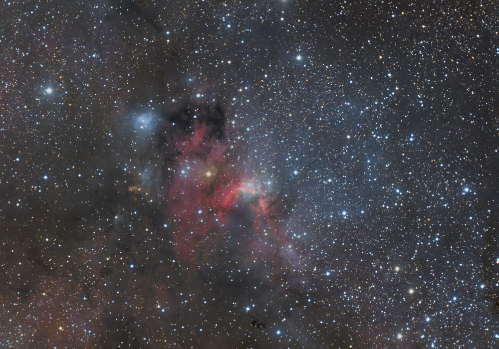 Cave nebula, Sh2-155
