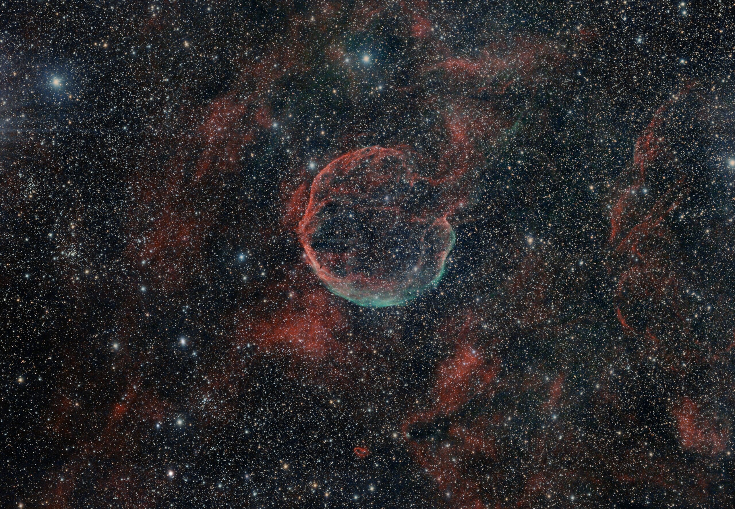 CTB1 Medulla Nebula